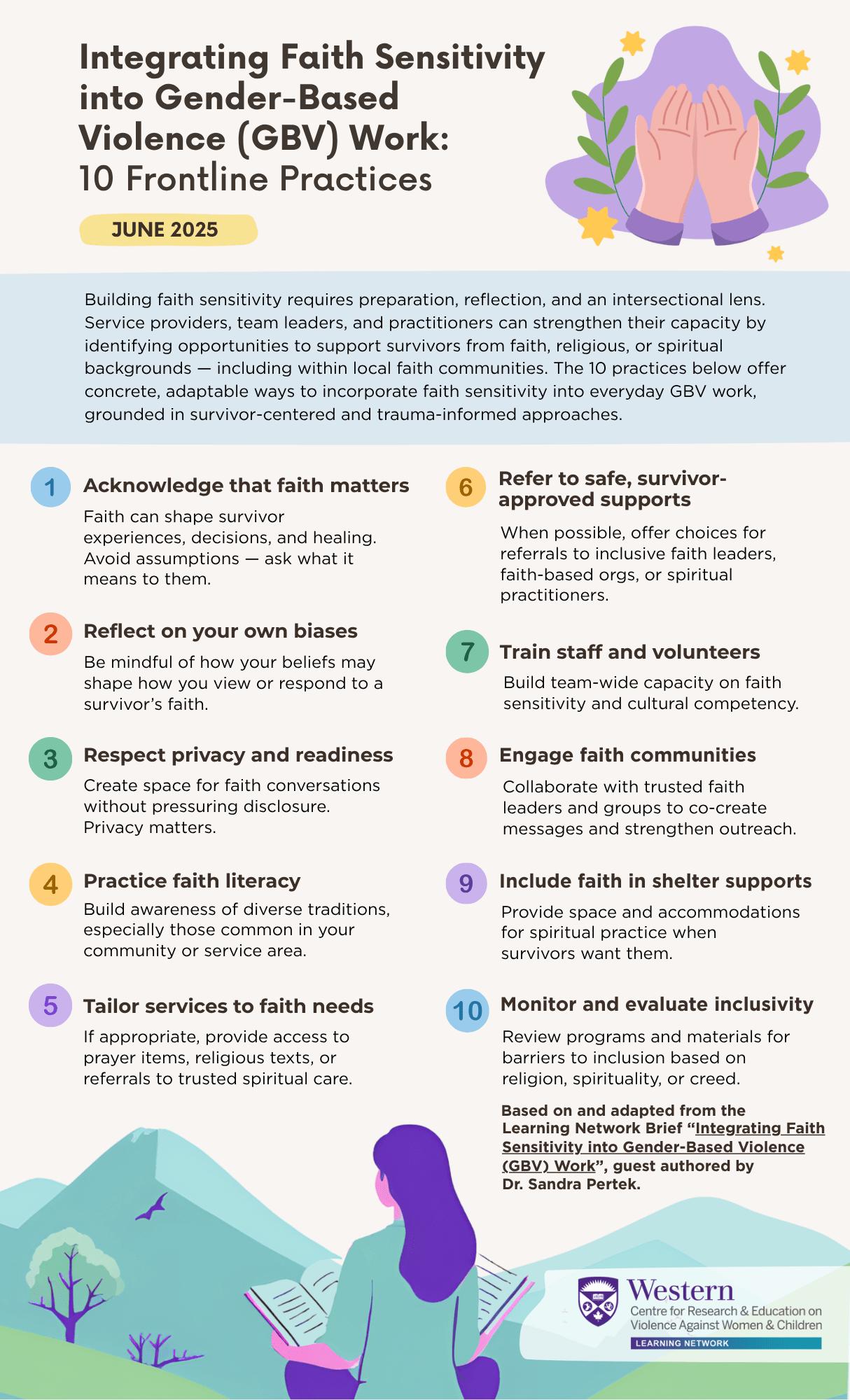 Integrating Faith Sensitivity into Gender-Based Violence (GBV) Work: 10 Frontline Practices