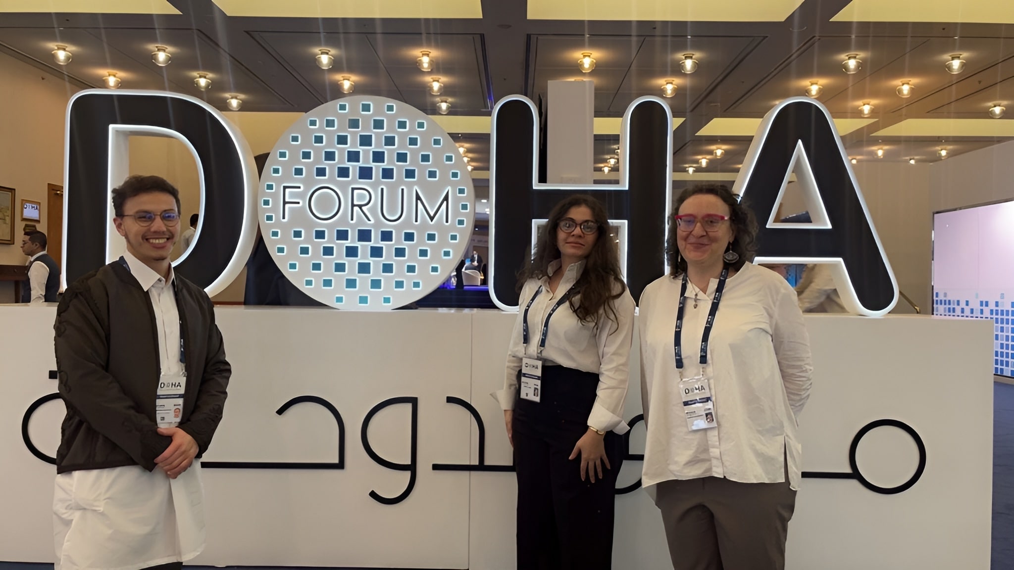 Making Aid Work Team at Doha Forum 2025